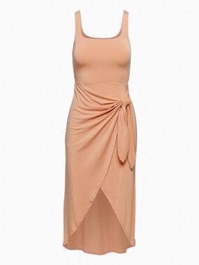 Peach Wilfred Saturn Midi Dress